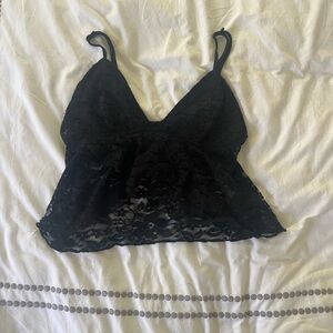 Motel Rocks lace going out top